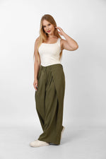 EYEZERA WOMEN'S PLEATED PANTS
