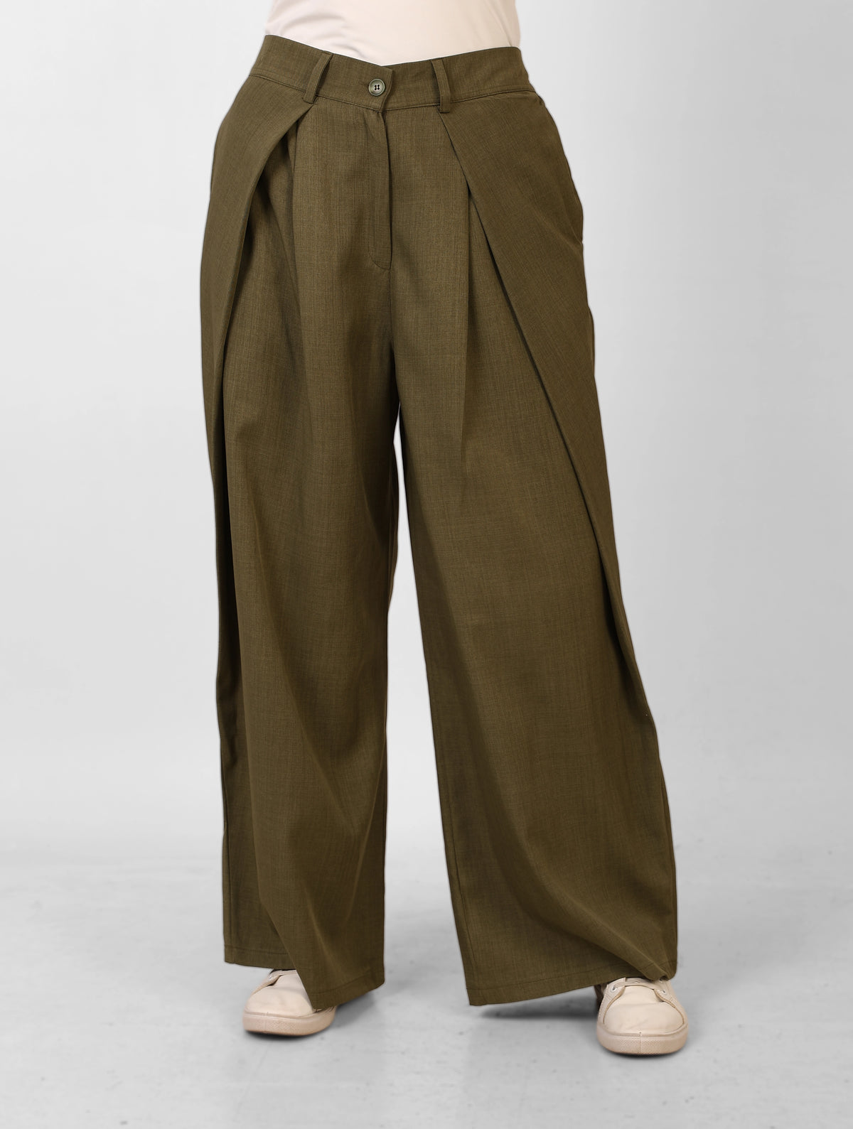 EYEZERA WOMEN'S PLEATED PANTS