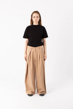 EYEZERA WOMEN'S PLEATED PANTS
