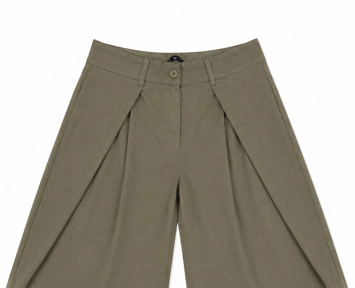 EYEZERA WOMEN'S PLEATED PANTS