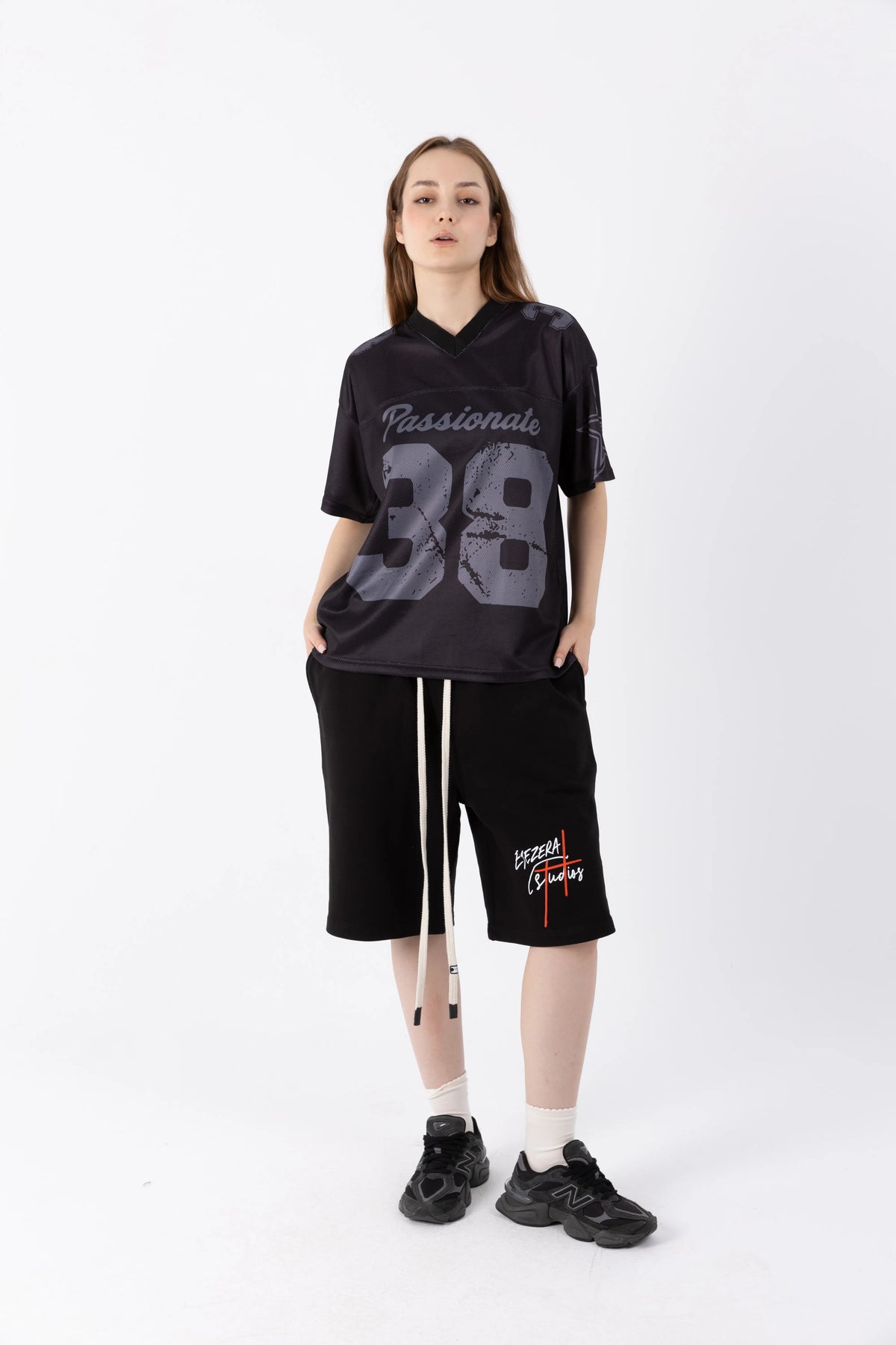 EYEZERA VARSITY MESH TEE
