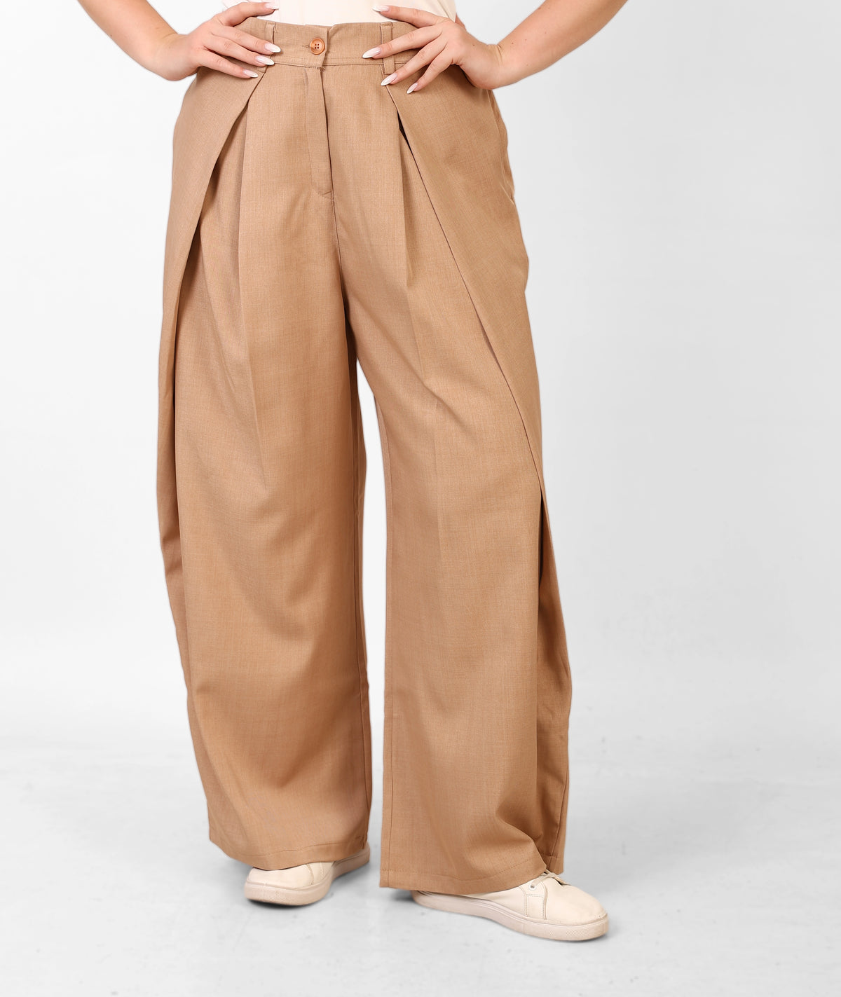 EYEZERA WOMEN'S PLEATED PANTS