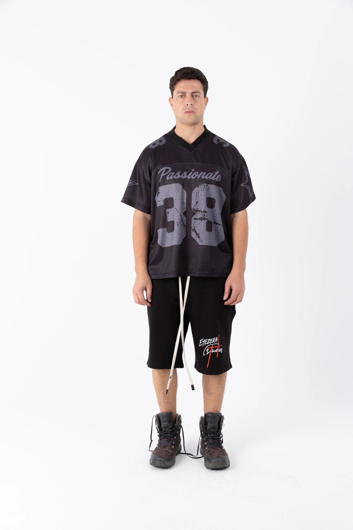 EYEZERA VARSITY MESH TEE