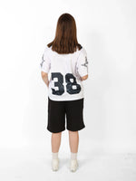 EYEZERA VARSITY MESH TEE